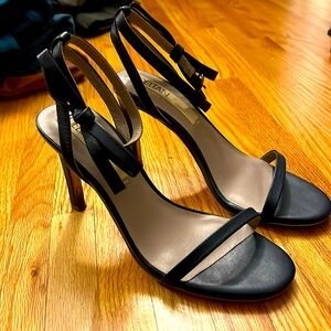 Dark blue/navy heels, size 7